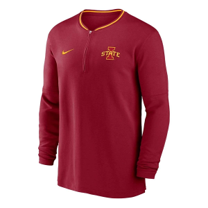 Iowa State Cyclones Nike Sideline Coaches 1/4 Zip Small Cardinal