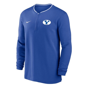 BYU Cougars Nike Sideline Coaches 1/4 Zip Small Royal