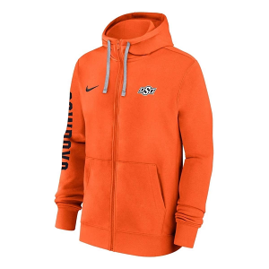 Oklahoma State Cowboys Nike Full Zip XLarge Orange