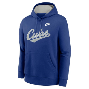 Chicago Cubs Nike Club Hoodie Small Royal
