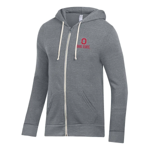 Alternative Apparel Ohio State Buckeyes Logo Rocky Full Zip