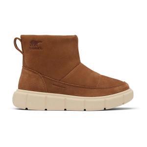 Kids' SOREL Explorer III Slip-On Waterproof Chelsea Boots Little 3 Velvet Tan/Bleached Ceramic