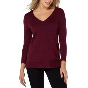 Women's Liverpool Los Angeles Pullover Sweater Pique XSmall Windsor Heather
