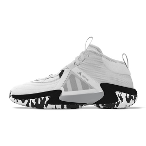 Women's adidas Exhibit Select Mid Basketball Shoes 10.5 Regular White/Black