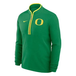 Oregon Ducks Nike Victory 1/2 Zip Small Apple Green