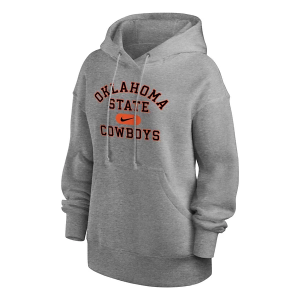 Oklahoma State Cowboys Nike Women's Hoodie XLarge Grey Heather
