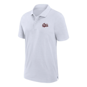Montana Grizzlies Nike Sideline Woven Polo Large White