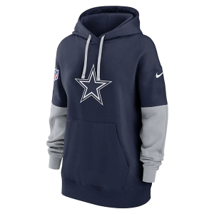 Women's Dallas Cowboys Nike 2024 Sideline Hoodie Medium Navy