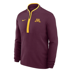 Minnesota Golden Gophers Nike DriFit Victory 1/4 Zip Large Maroon