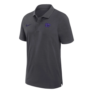 Kansas State Wildcats Nike Sideline Woven Polo XLarge Anthricite
