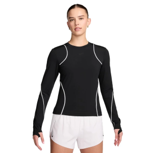 Women's Nike Division Long Sleeve T-Shirt XLarge Black