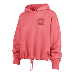 Women's Kansas City Chiefs 47 Brand Venice Hoodie Small Red