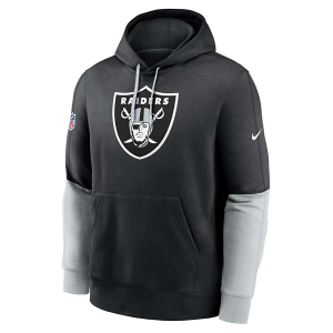 Las Vegas Raiders Nike 2024 Sideline Club Hoodie Small Black