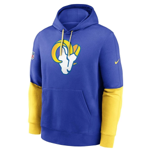 Los Angeles Rams Nike Sideline Club Hoodie Medium Royal