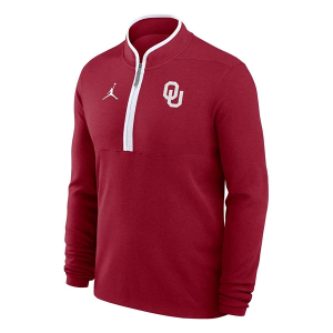Oklahoma Sooners Nike Victory 1/2 Zip 2XLarge Crimson