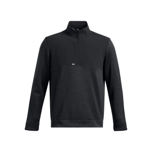 Men's Under Armour Drive Storm SweaterFleece Long Sleeve 1/2 Zip 2XLarge Black