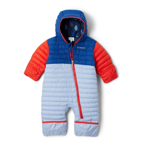 Columbia Powder Lite II Reversible Bunting Baby 3/6 mo. Whisper/Mountain Blue