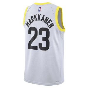 Utah Jazz Lauri Markkanen #23 Nike Association Jersey Small White