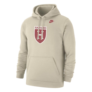 Harvard Crimson Nike Hoodie Small Tan