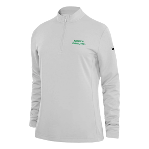 North Dakota Fighting Hawks Nike Women's Victory 1/4 Zip Large White