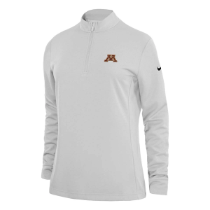 Minnesota Golden Gophers Nike Women's Victory 1/4 Zip Medium White