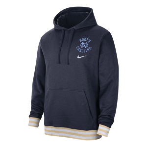 North Carolina Tar Heels Nike Hoodie Small Navy