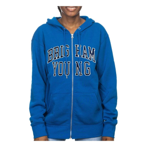 BYU Cougars ZooZatZ Women's Full Zip Large Royal