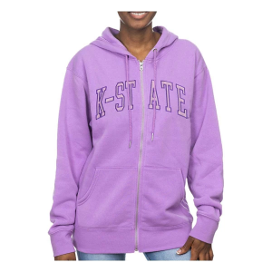 Kansas State Wildcats ZooZatZ Women's Full Zip XLarge Purple