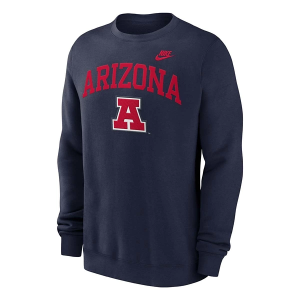 Arizona Wildcats Nike Crew XLarge Navy