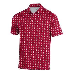 Under Armour South Dakota Coyotes Repeat Logo Polo