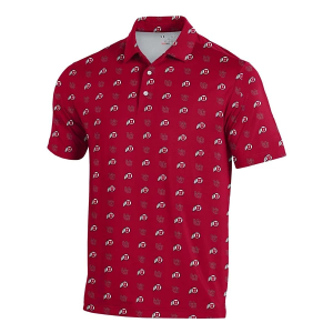 Utah Utes Under Armour Micro Logo Polo 2XLarge Black