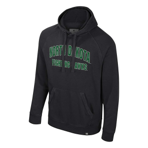 North Dakota Fighting Hawks Colosseum Hoodie XLarge Black