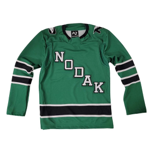 K1 Sportswear Kids' North Dakota Fighting Hawks NODAK Hockey Jersey