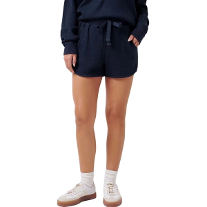 Women's TravisMathew Long Weekend Shorts Large Navy Blazer