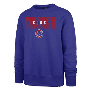 Chicago Cubs 47 Brand Headline Overlay Crew Large Royal