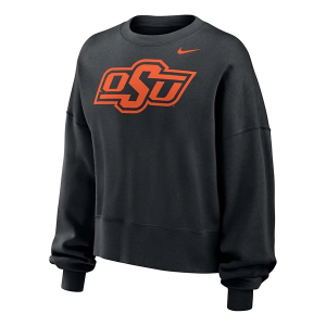 Oklahoma State Cowboys Nike Women's Crew Small Black