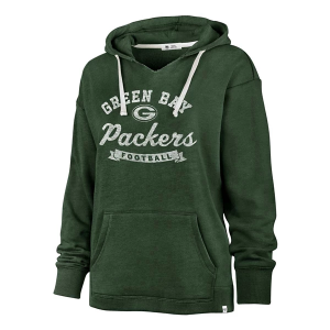Women's Green Bay Packers 47 Brand All In Hoodie Small Green
