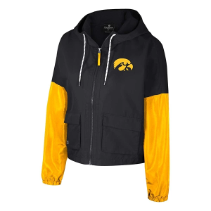Colosseum Women's Iowa Hawkeyes Rafiz Full Zip Jacket