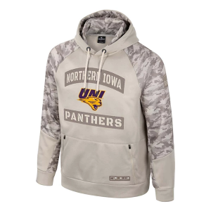 Northern Iowa Panthers Colosseum Hoodie Small Sand