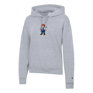 Nebraska Cornhuskers Champion Women's Hoodie Small Heather Grey