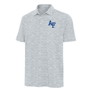 Air Force Falcons Antigua Static Polo Small Heather Grey