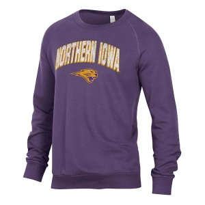 Alternative Apparel Northern Iowa Panthers Logo Champ Crew
