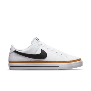 Women's Nike Court Legacy Next Nature Sneakers 12 Regular White/Black-Desert Ochre-Team Orange