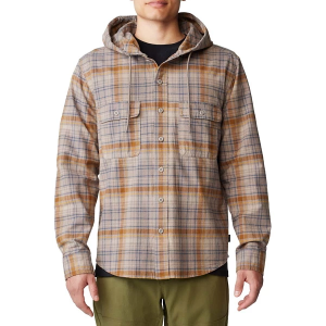 Men's Mountain Hardwear Dust Creek Long Sleeve Button Up Shirt XLarge Dune Bowline Plaid