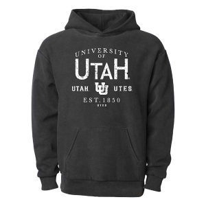 Utah Utes USCAPE Hoodie Medium Black