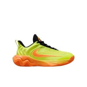 Kids' Nike Giannis Immortality 4 Basketball Shoes Big 7 Regular Cyber/Bright Mandarin/Sundial/Lightening