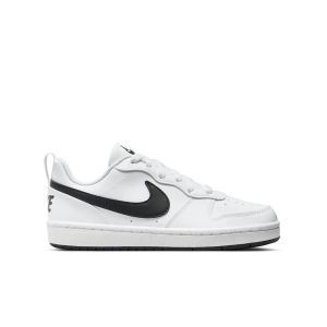 Boys' Nike Court Borough Low Recraft Sneakers Big 7 Regular White/Black