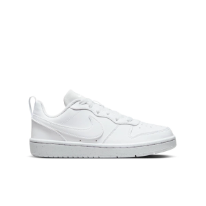Boys' Nike Court Borough Low Recraft Sneakers Big 4.5 Regular White/White