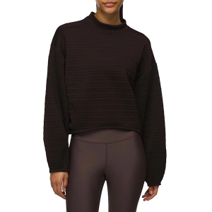 Women's prAna Send Off Crewneck Sweatshirt XSmall Espresso