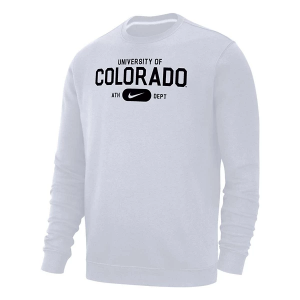 Colorado Buffaloes Nike Crew Large White